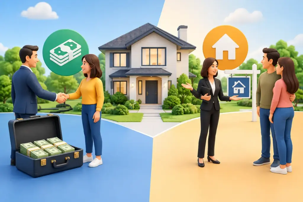 Cash Buyer Versus Listing for Your Home